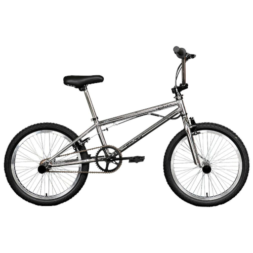 BICICLETA ARO 20 CROSS MODELO FEVER PRATA